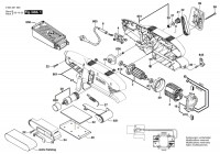 Bosch 0 603 391 080 Pbs 7 A Belt Sander 230 V / Eu Spare Parts